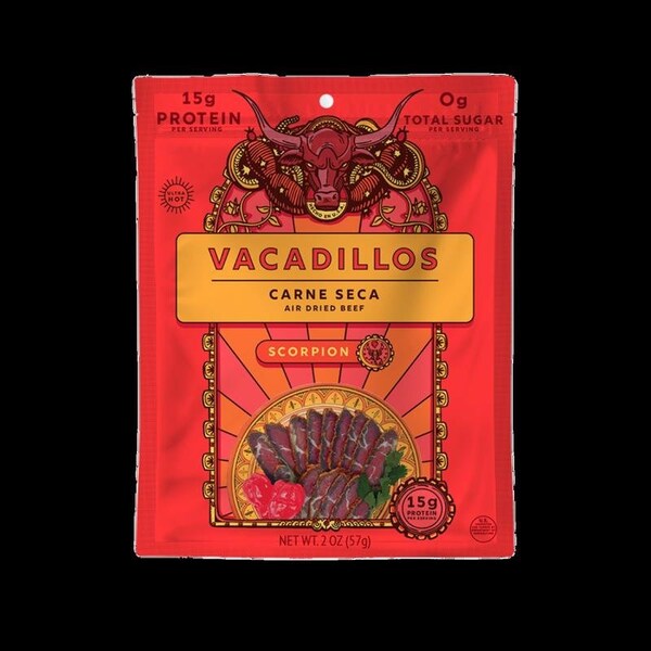Vacadillos Vacadillos Carne Seca Scorpion Beef Strips 2 oz Bagged 03208 - main